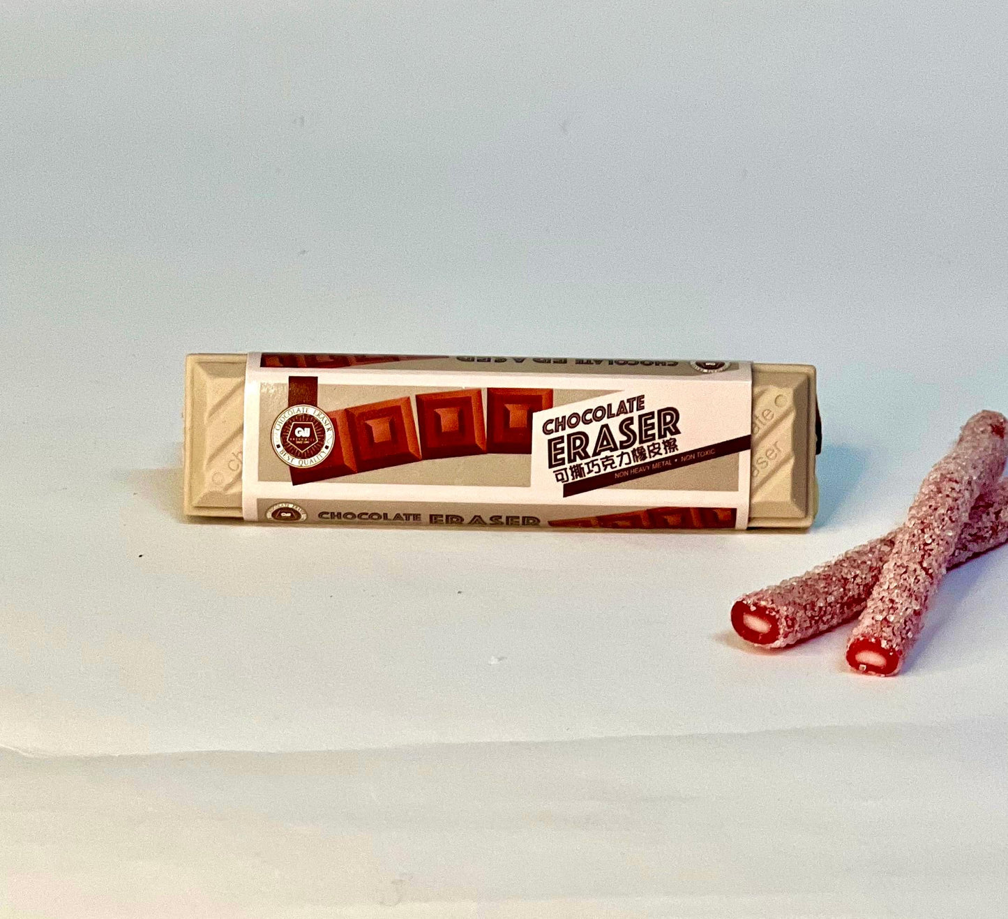 Realistic Chocolate Bar Eraser