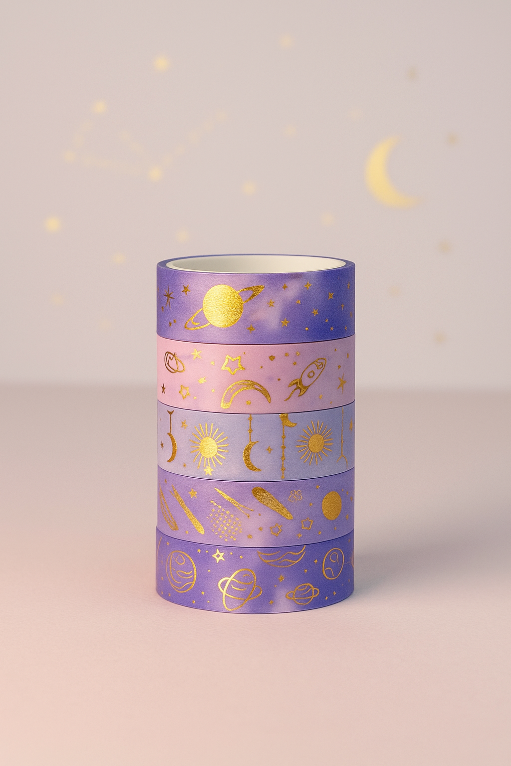 Milky Way Magic Washi Tape Set - 6 Rolls