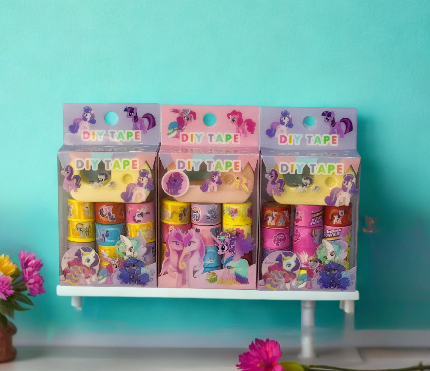 My Pony DIY Tape Set – 12 Rolls + Mini Cutter