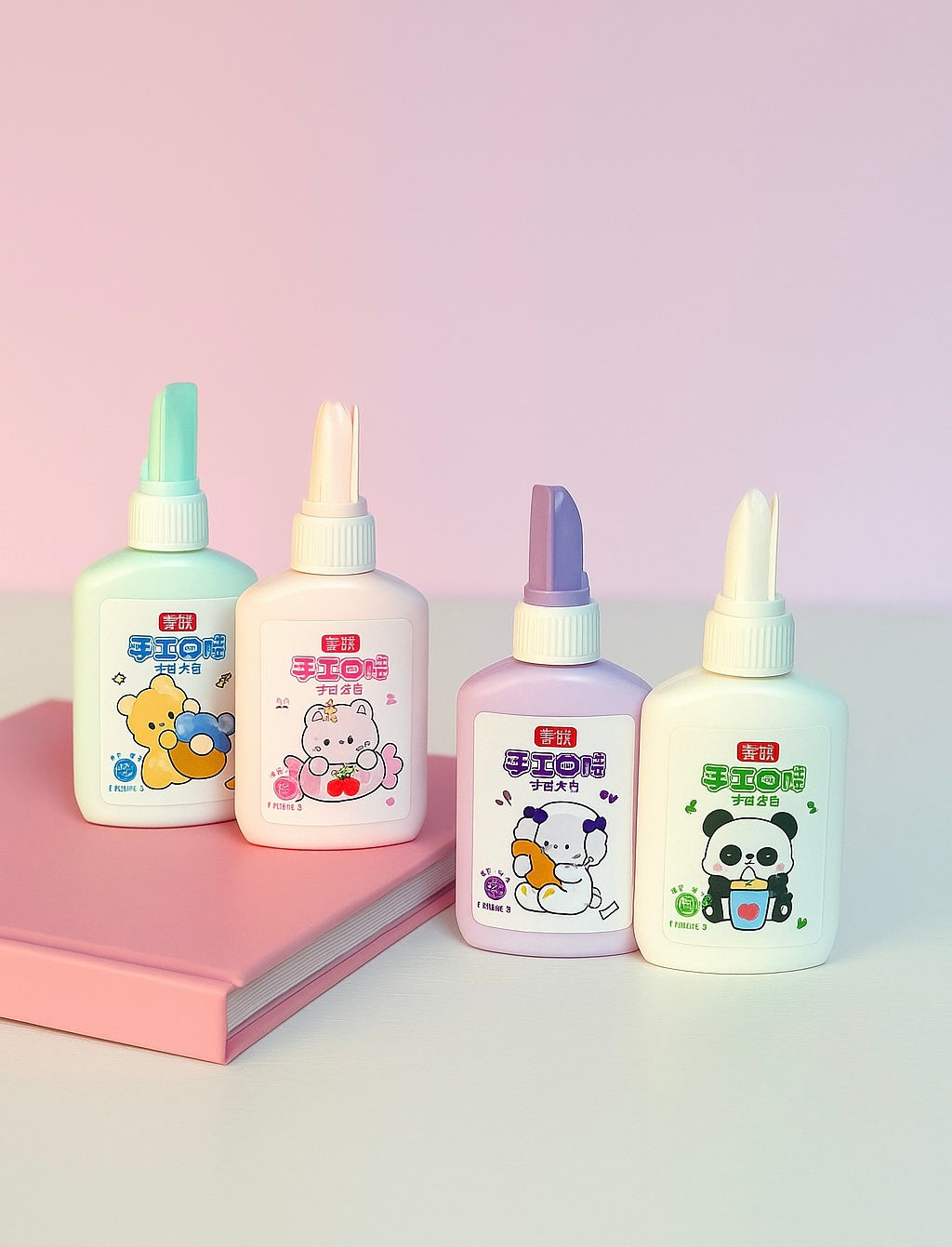 Kawaii Pastel Glue Bottle – 40ml