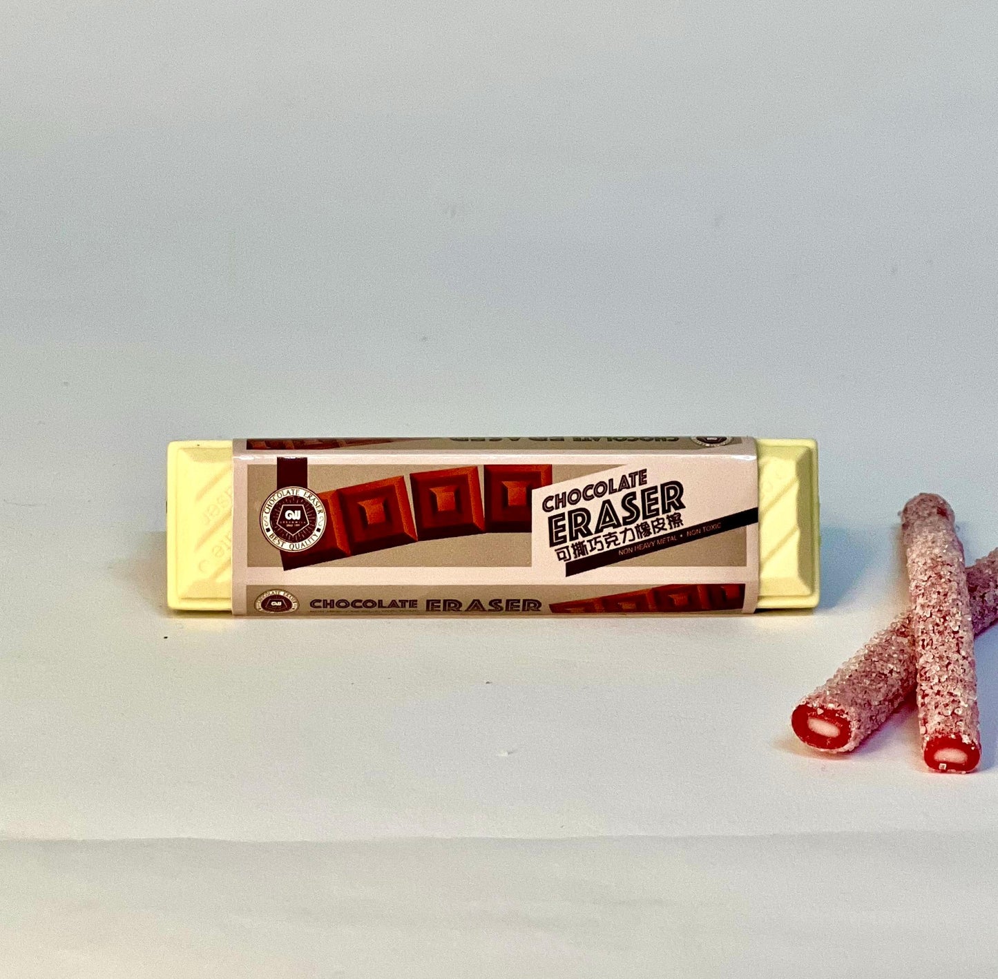 Realistic Chocolate Bar Eraser