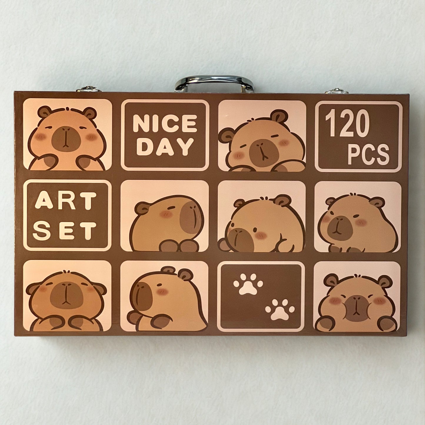 Deluxe Capybara Art Set – 120 Premium Pieces
