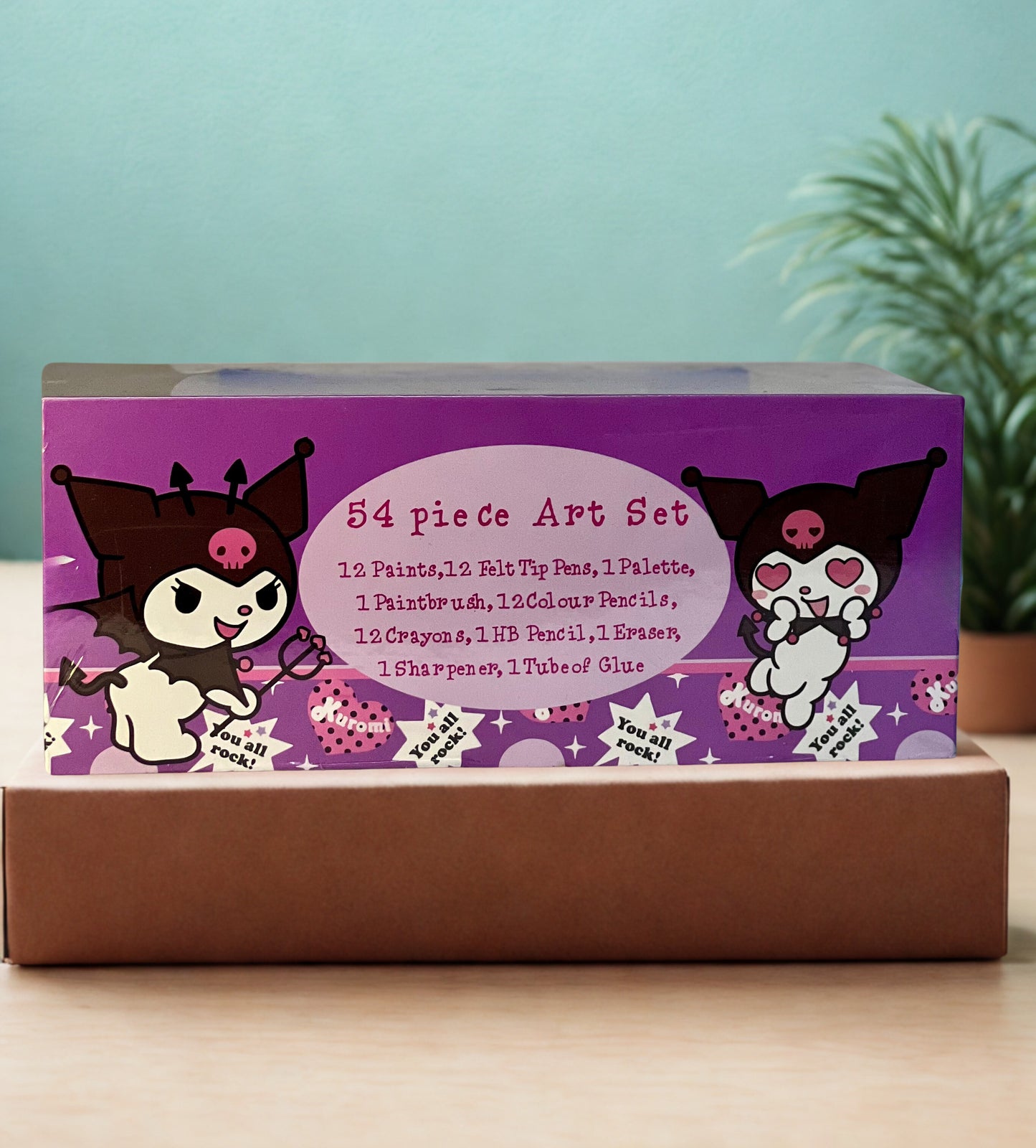 Kuromi 54-Piece Art Set