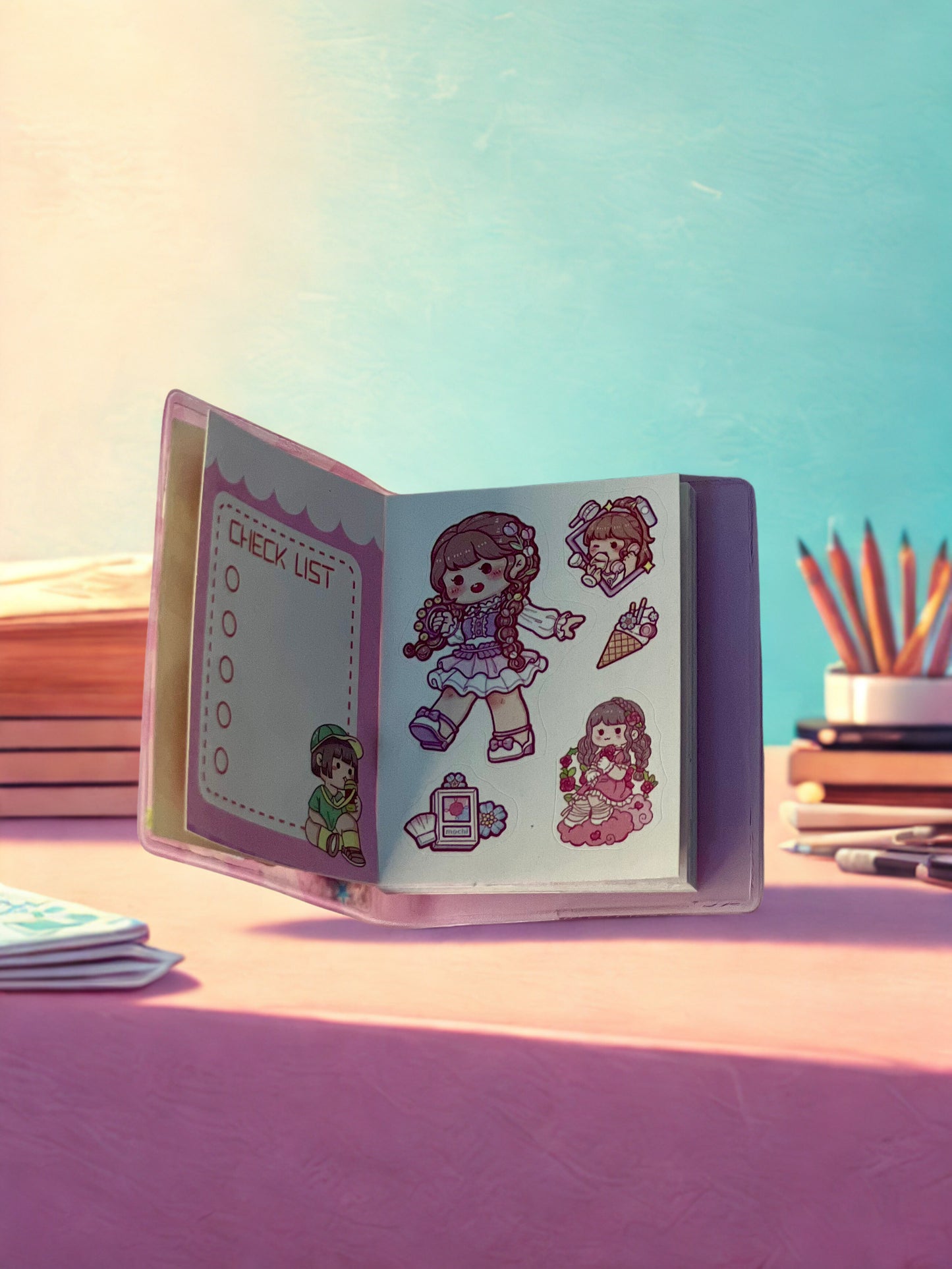 Mini Sharing Sticker Book – 100+ Stickers