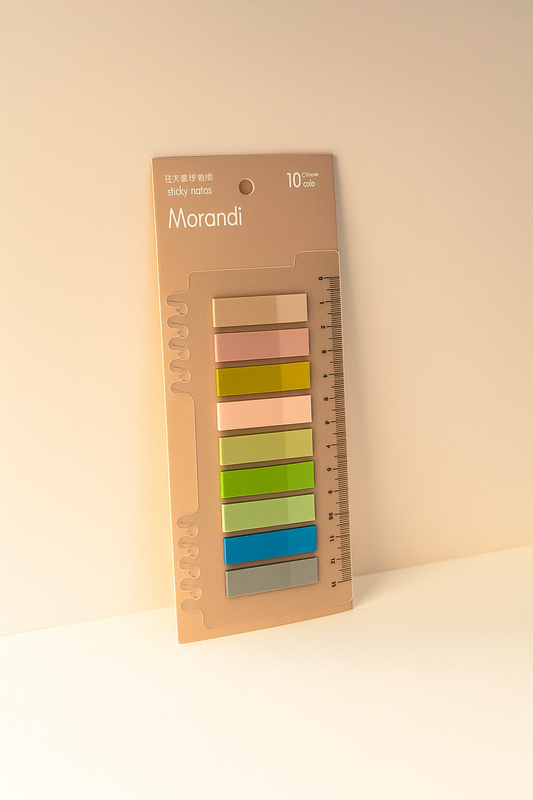 Earthy Sticky Notes Sticky Tabs – BEDAYA stationaries