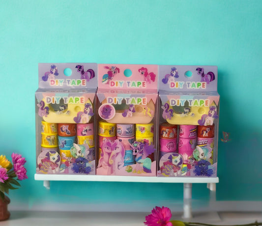 My Pony DIY Tape Set – 12 Rolls + Mini Cutter