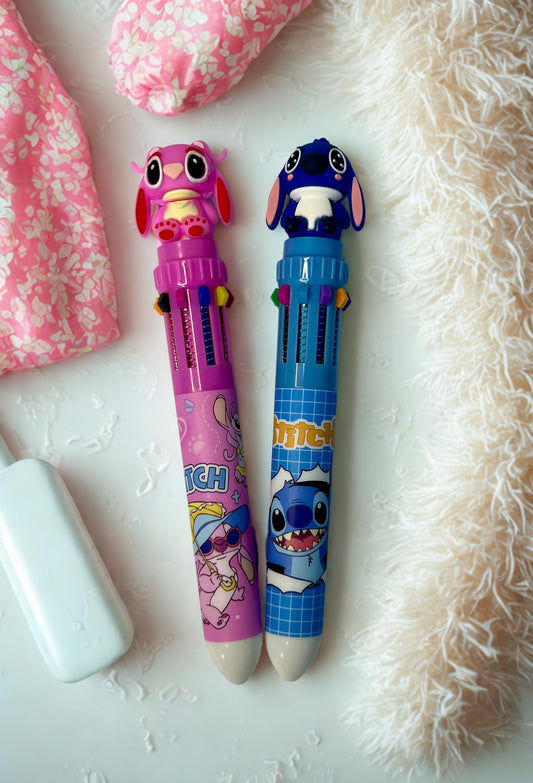 Stitch 10-in-1 Scented Multicolor Pen