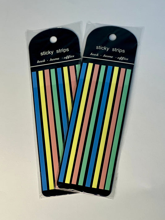 Retro Highlight Strip Notes