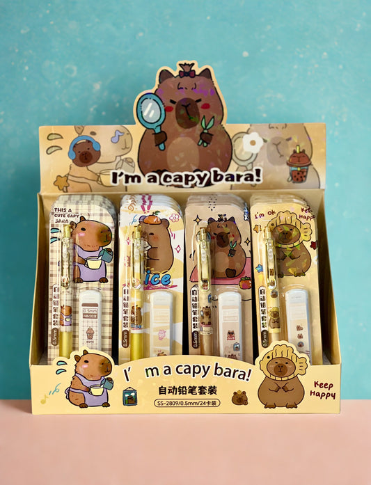 I'm a Capybara – Mechanical Pencil Set (0.5mm)